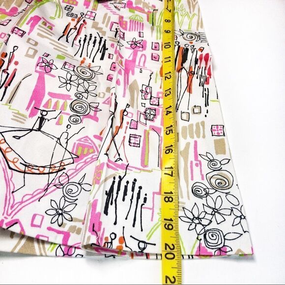 Grace Elements Retro Mod Pleated Skirt Sz 6P - Picture 10 of 11